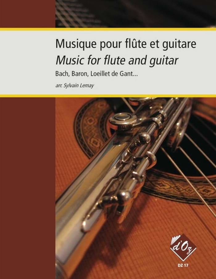 Musique pour flûte et guitare compositeurs Divers Partition