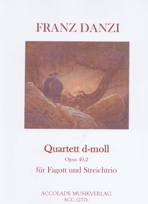 Quartett op. 40/2 d-moll Franz Danzi Partition Quatuors