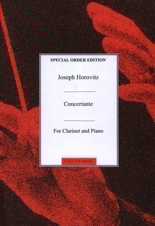 Concertante Joseph Horovitz Partition Clarinette