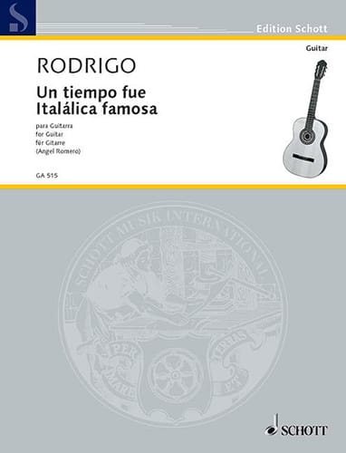 Un tiempo fue Itálica famosa - RODRIGO - Partition - Guitare