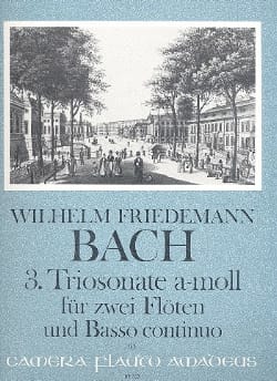 Triosonate Nr. 3 a-moll - 2 Flöten Bc - Wilhelm Friedemann Bach