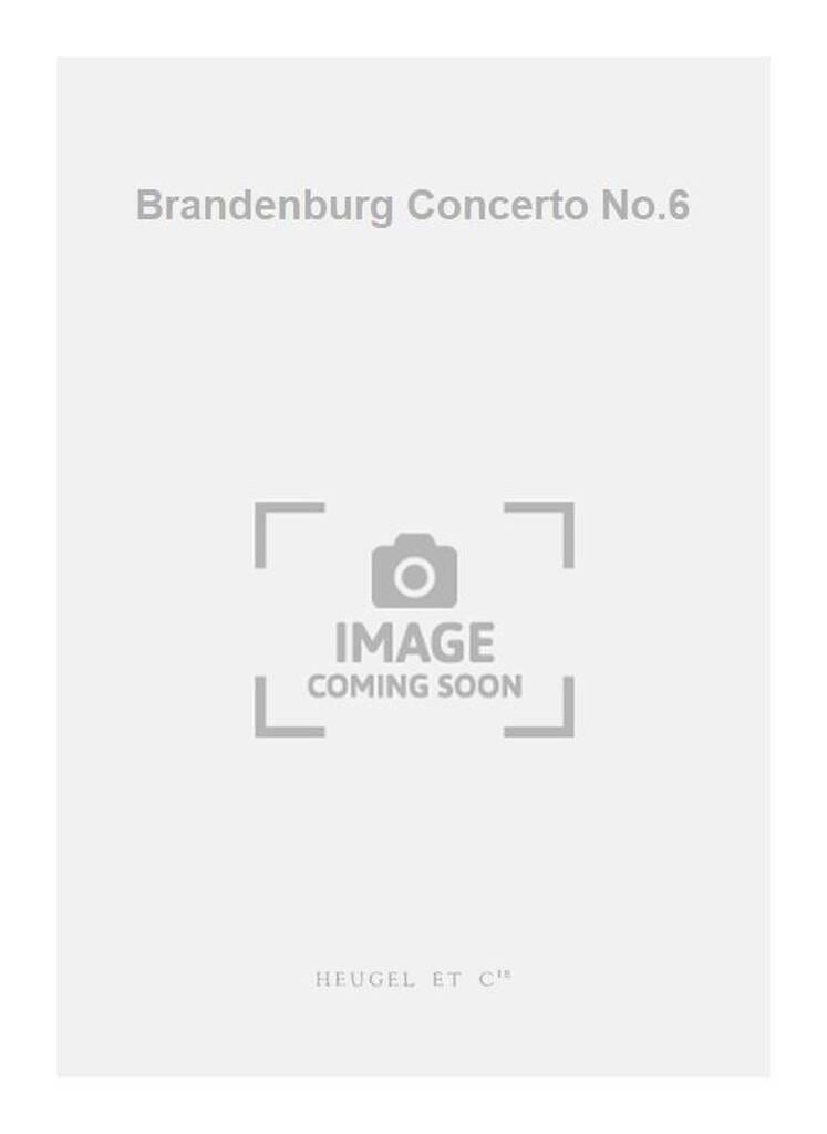 Concerto brandebourgeois N° 6 - Conducteur BACH Partition Petit format