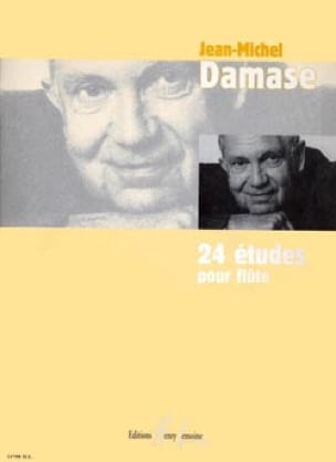 24 Etudes pour flûte - Jean-Michel Damase - Partition
