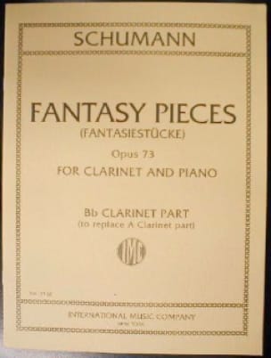 Fantasiestucke Op.73 SCHUMANN Partition