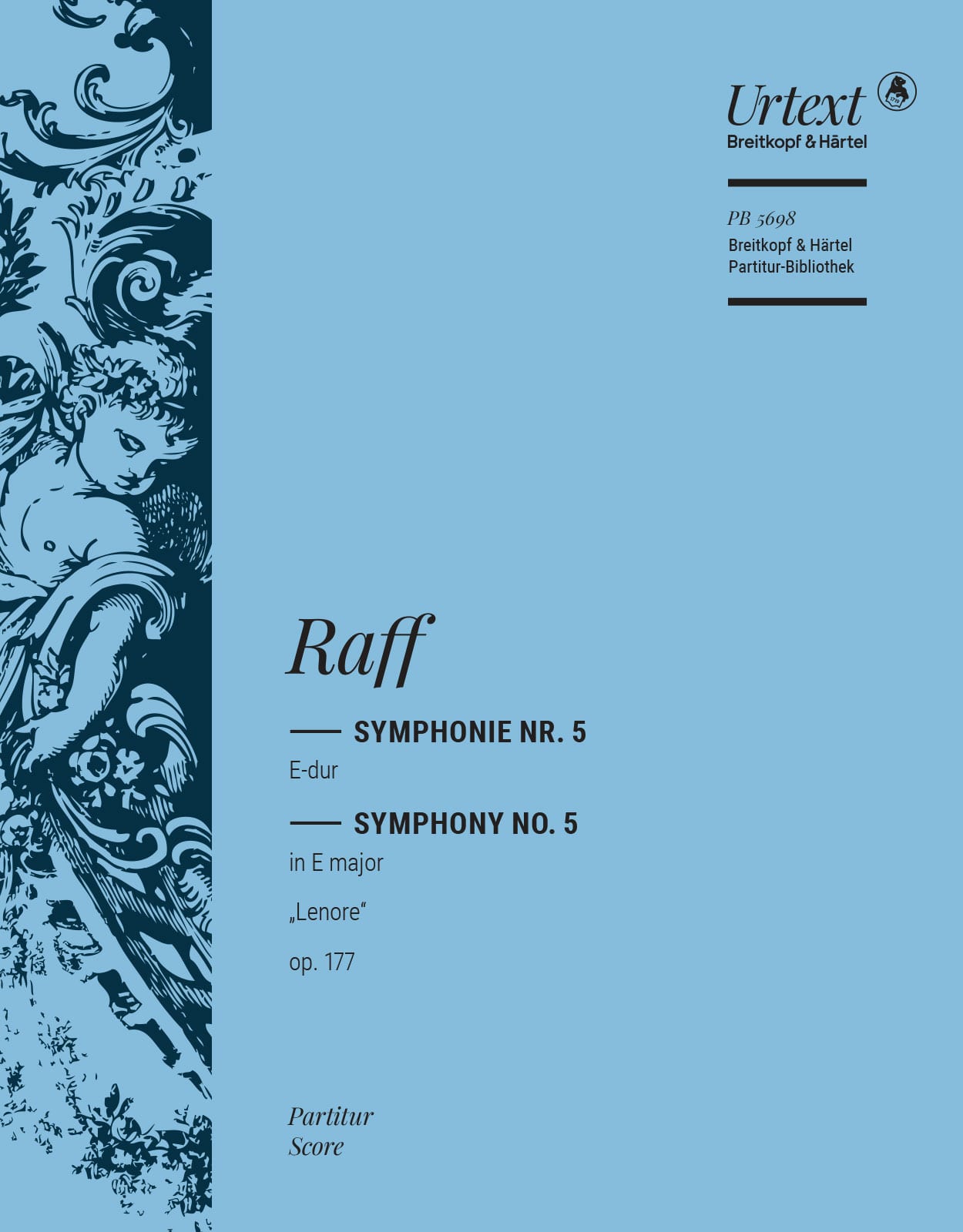 Symphony No. 5 - Score Joachim Raff Partition Grand format