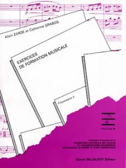Exercices de FM - Préparatoire 2 Alain Zarde Partition Solfèges