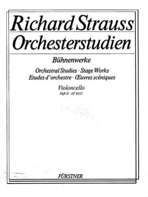 Orchesterstudien - Heft 2 Cello Richard Strauss Partition Violoncelle