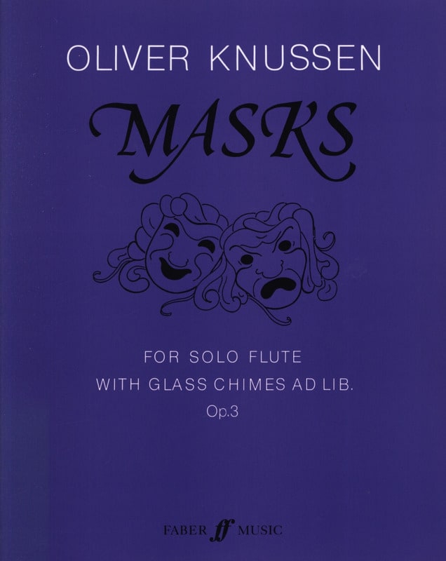 Masks Op. 3 Oliver Knussen Partition Flûte traversière
