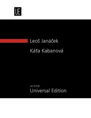 Katia Kabanova JANACEK Partition Petit format