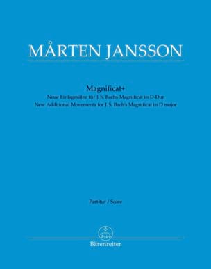 Marten Jansson - Magnificat+ - Partition - di-arezzo.fr