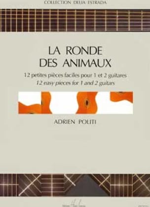 Ronde des animaux - Adrien Politi - Partition - Guitare