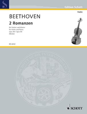 2 Romanzen op. 40 G-Dur und op. 50 F-Dur - Violine - BEETHOVEN