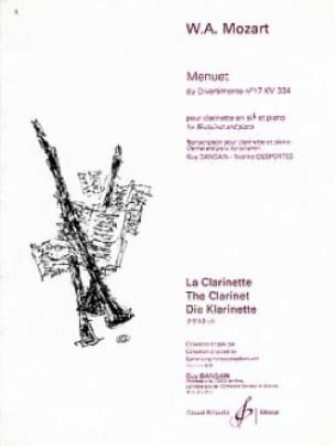 Menuet Divertimento n° 17 KV 334 