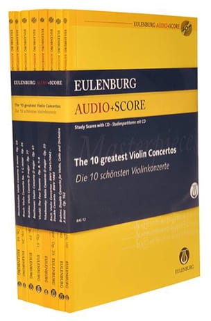 The 10 greatest Violin Concertos Partition Petit format