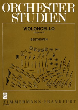 Orchesterstudien - Cello BEETHOVEN Partition Violoncelle
