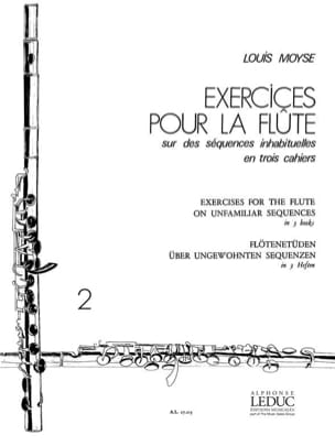 Exercices pour la flûte - Volume 2 - Louis Moyse - Partition