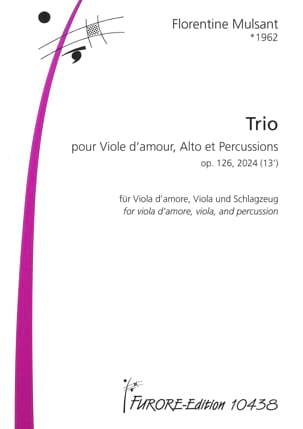 Trio op. 126 Florentine Mulsant Partition Trios