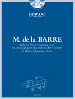 Suite N°9 En Sol Maj. Extr.Du Deuxième Livre - Michel De la Barre