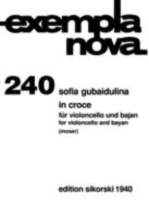 In Croce Sofia Gubaidulina Partition