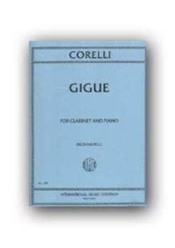 Gigue - Clarinette CORELLI Partition Clarinette