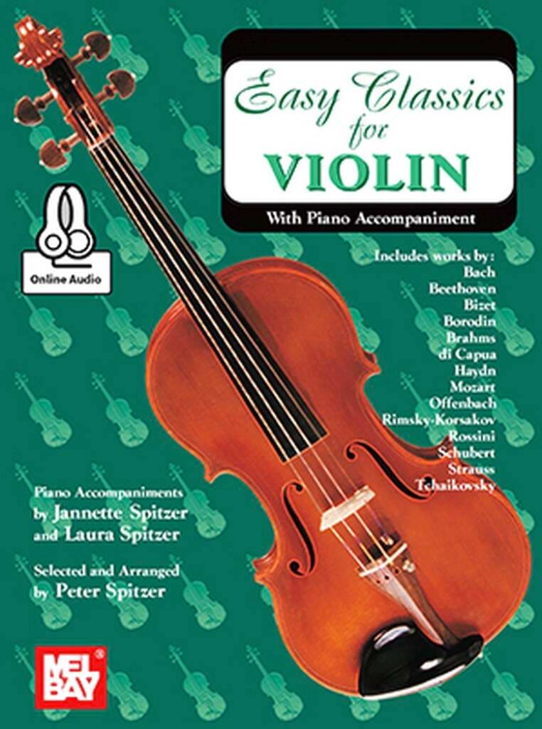 Easy Classics for Violin Spitzer Peter Partition