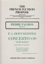 Concerto n° 18 en ré majeur - Franz-Anton Hoffmeister - Partition