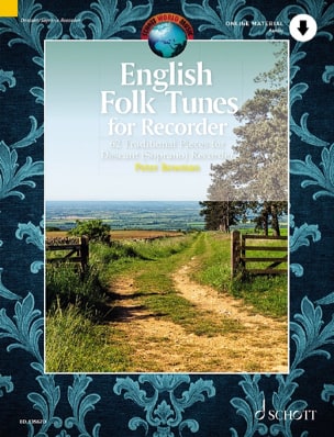 English Folk Tunes for Recorder Traditionels Partition Flûte à bec