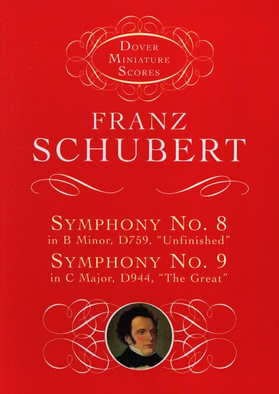 Symphonies n° 8 & 9 SCHUBERT Partition Petit format