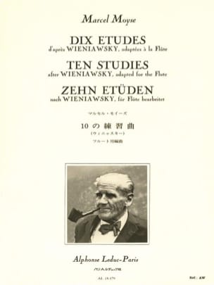 10 Etudes d'après Wieniawsky - Flûte - Marcel Moyse - Partition