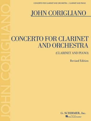 Concerto Pour Clarinette et Orchestre - John Corigliano - Partition