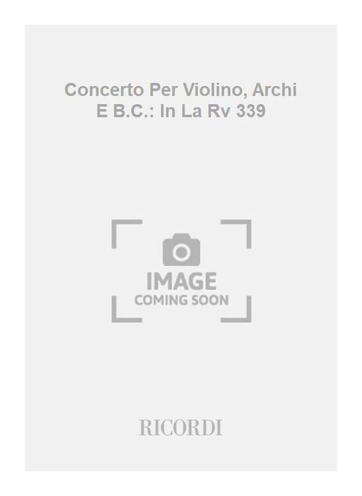 Concerto en La Maj. - F. 1 N° 227 - Conducteur VIVALDI Partition
