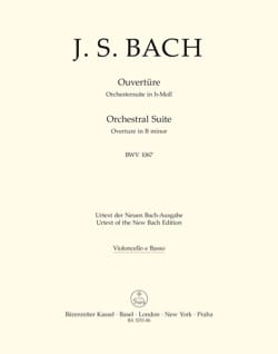 BACH - Suite Overture BWV 1067 - Matériel d'Orchestre - Partition - di-arezzo.fr