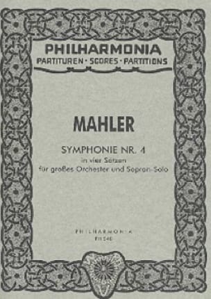 Symphonie Nr. 4 - Partitur MAHLER Partition Petit format