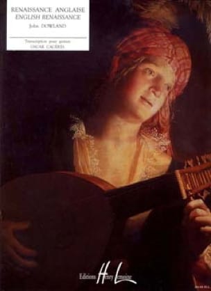 Renaissance Anglaise DOWLAND Partition Guitare