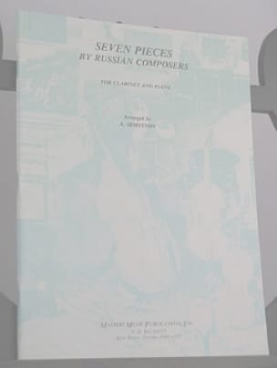Seven Pieces by Russian Composers Partition Clarinette