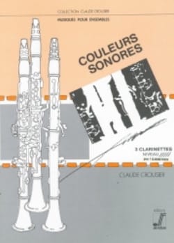 Couleurs sonores - Clarinette Claude Crousier Partition Clarinette