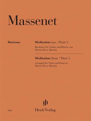 Parcourir les pages de Méditation de Thaïs - MASSENET - Partition - Violon