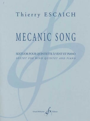 Mecanic Song Thierry Escaich Partition Sextuors