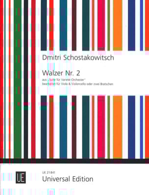 Waltz No. 2 Dmitri Chostakovitch Partition Duos
