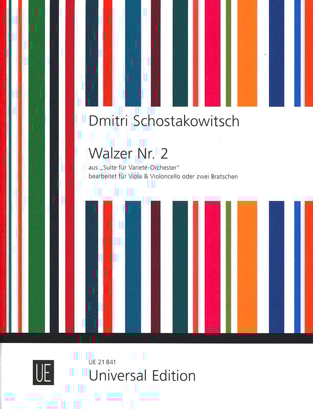 Waltz No. 2 Dmitri Chostakovitch Partition Duos