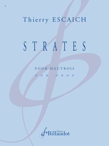 Strates Thierry Escaich Partition Hautbois