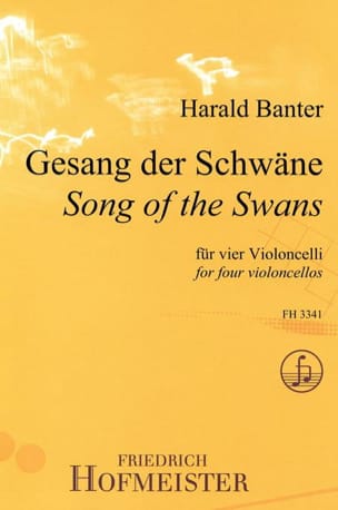 Song Of The Swans Harald Banter Partition Violoncelle