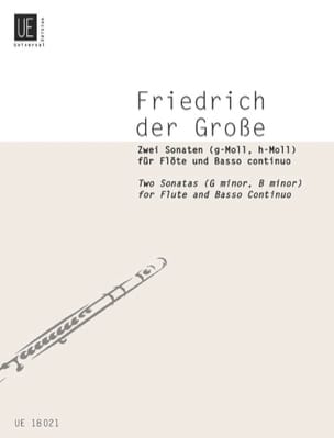 2 Sonaten - Flöte und Basso Continuo - der Grosse Friedrich