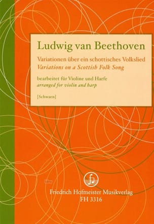 BEETHOVEN - Variations On A Scottisch Folk Song - Partition - di-arezzo.fr