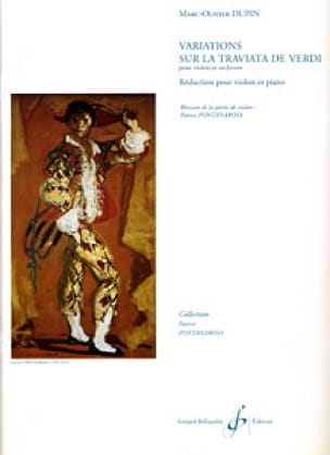 Variations sur La Traviata de Verdi - Marc-Olivier Dupin - Partition