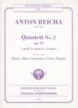 Bläserquintett op. 91 n° 2 a-moll - Stimmen - REICHA - Partition