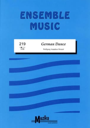 German Dance MOZART Partition ENSEMBLES, BANDS