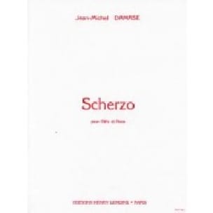Scherzo Jean-Michel Damase Partition Flûte traversière