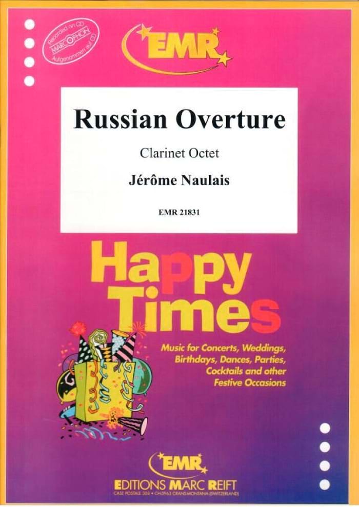 Russian Overture Naulais Jérôme Partition Clarinette