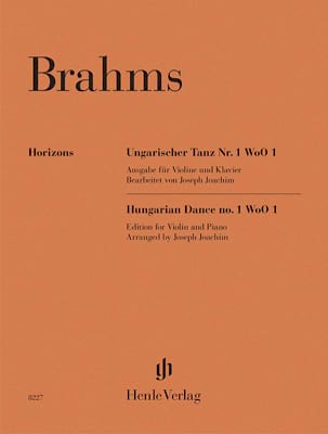Parcourir les pages de Danse hongroise N° 1 - BRAHMS - Partition - Violon